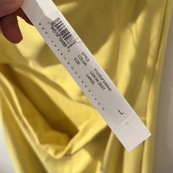 Susana Monaco one shoulder cut out lemon zest maxi Dress - Picture 8 of 11